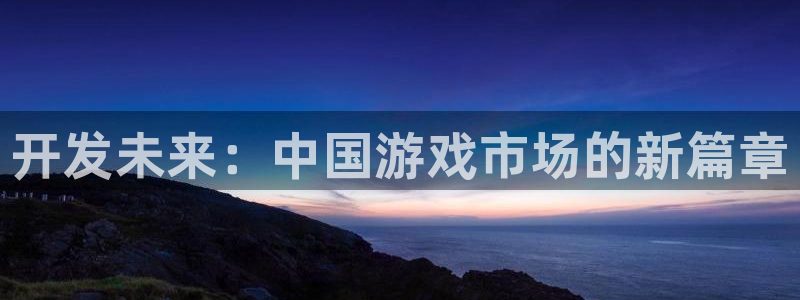 沐鸣娱乐2平台：开发未来：中国游戏市场的新篇章