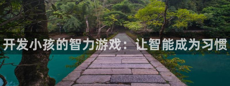 沐鸣2官网注册地址：开发小孩的智力游戏：让智能成为习惯